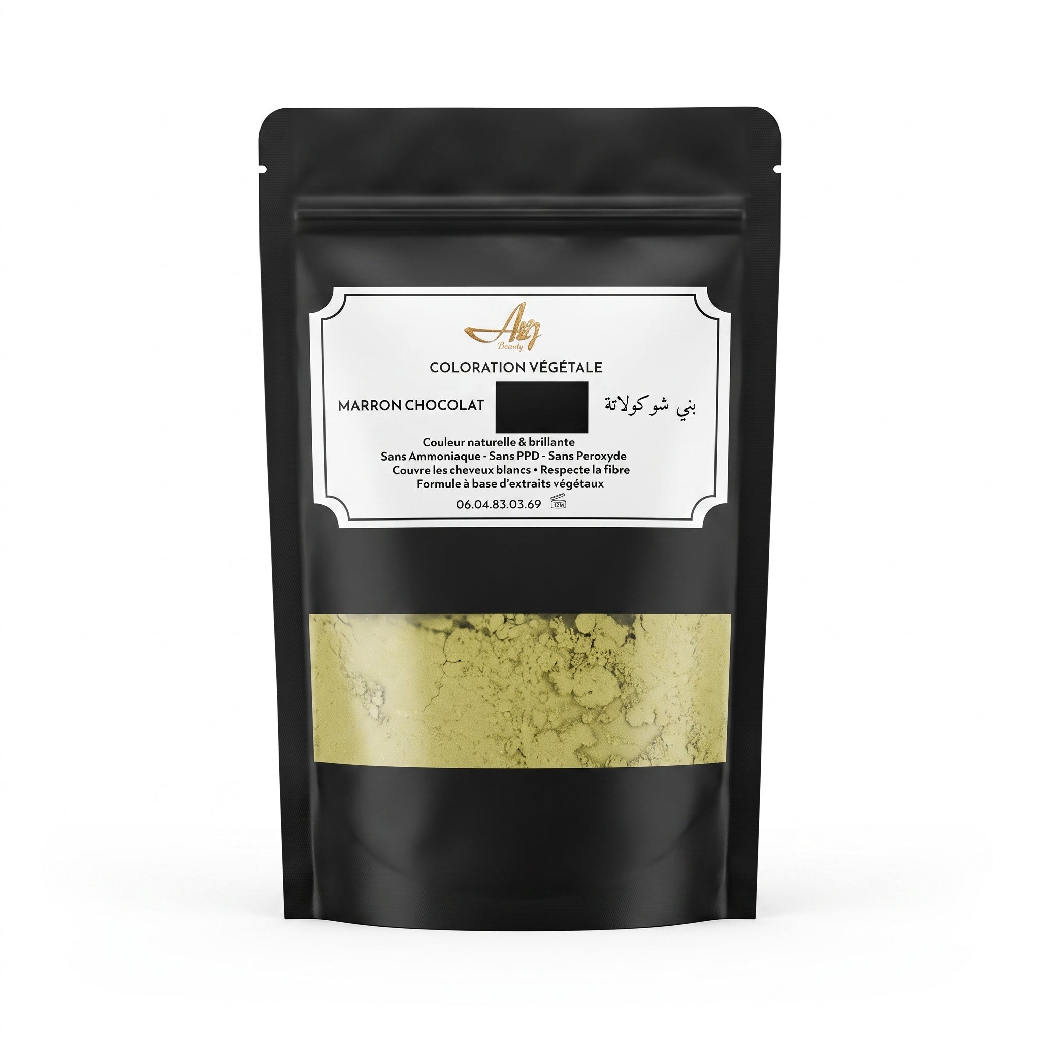 Coloration Végétale Arij Beauty — 4 Teintes
